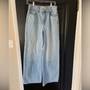 Madewell Light Blue Flare Jeans